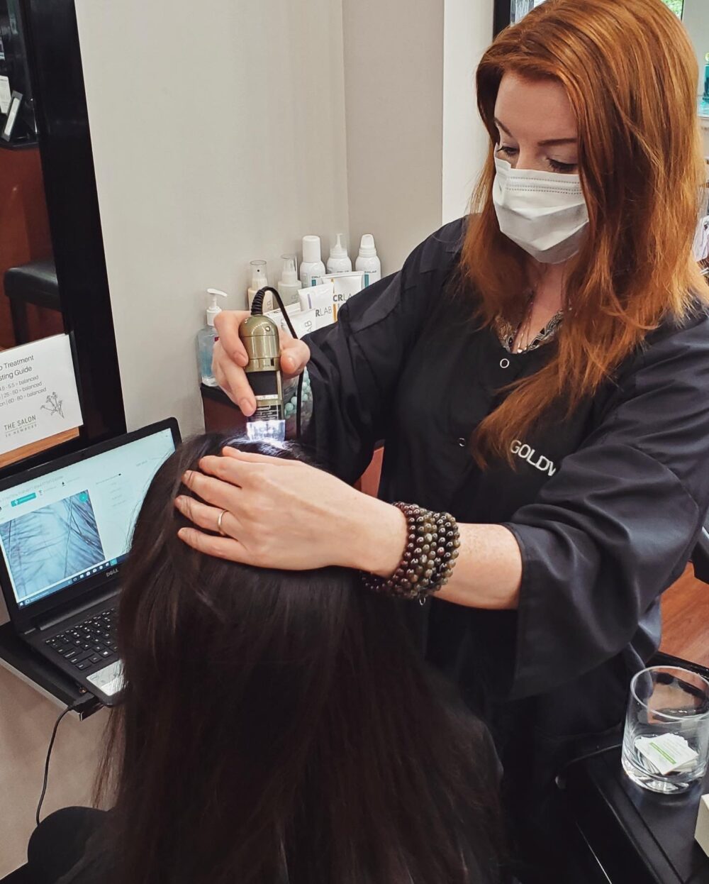 Scalp Treatment The Process The Salon At 10 Newbury The Salon At