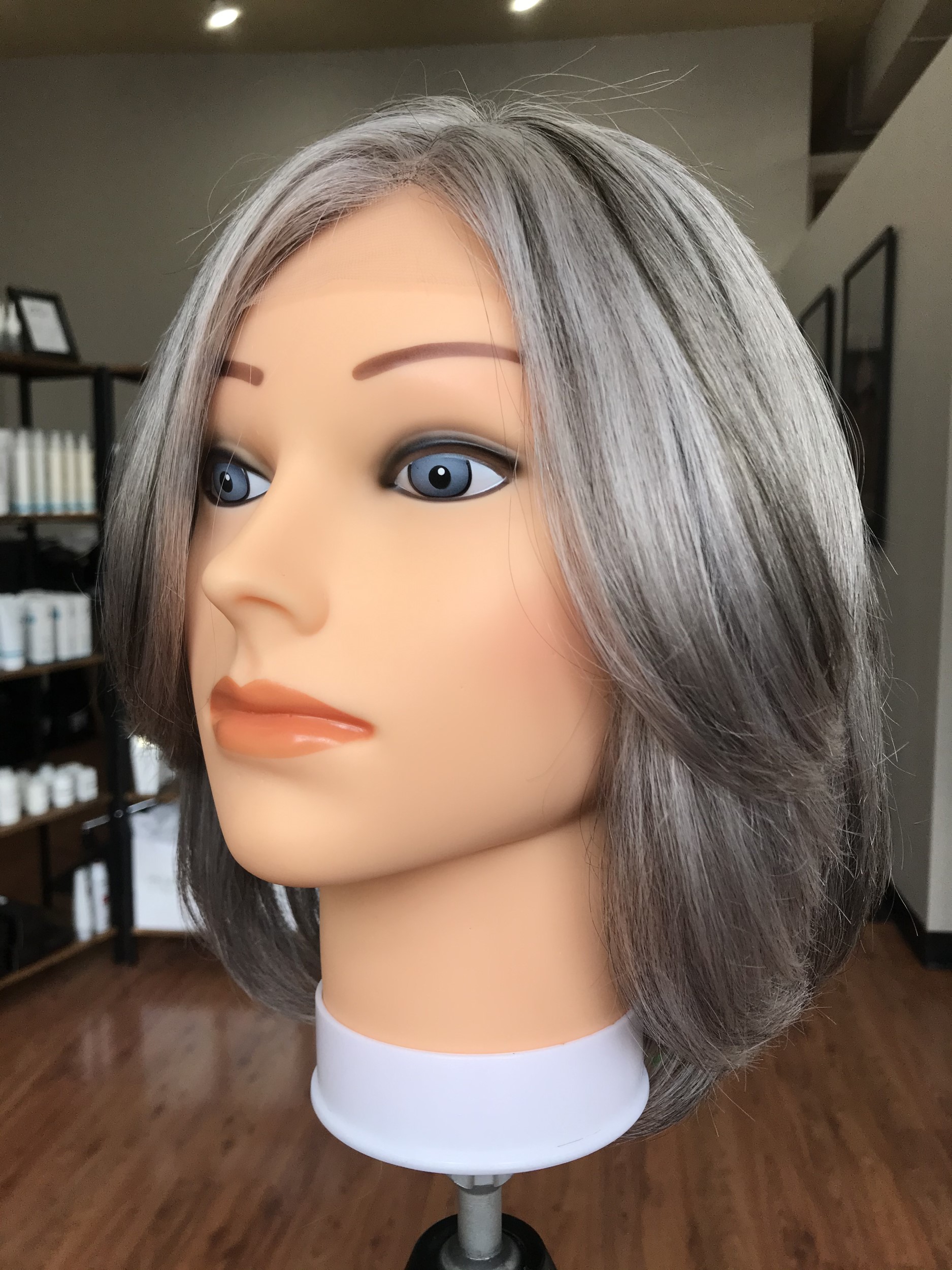 Grey Hair Enhancements, Toppers, and Wigs The Salon At 10 Newbury