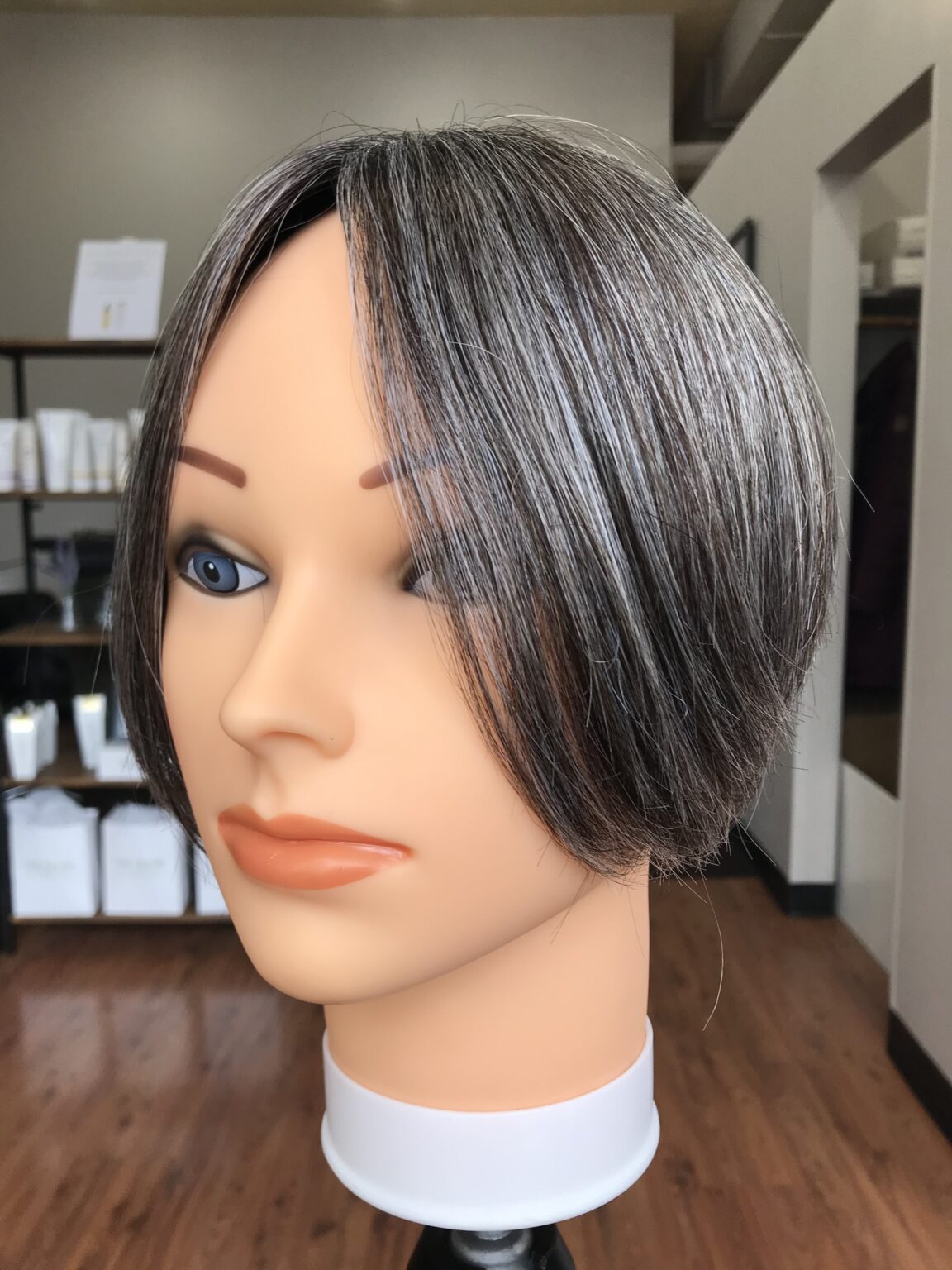 Grey Hair Enhancements, Toppers, and Wigs The Salon At 10 Newbury