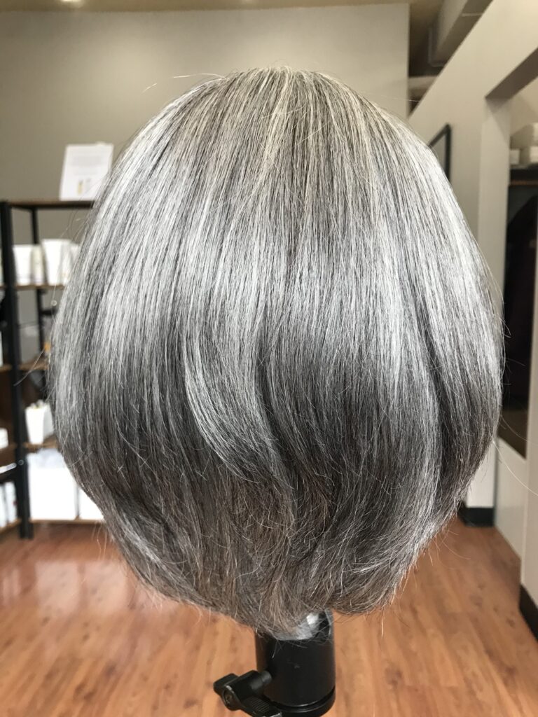 Grey Hair Enhancements, Toppers, and Wigs The Salon At 10 Newbury