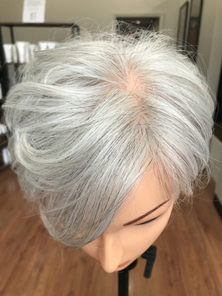 Grey Hair Enhancements, Toppers, and Wigs The Salon At 10 Newbury